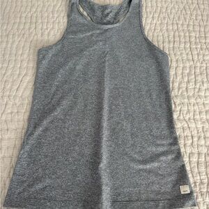 Vuori Striped Gray Tank Top